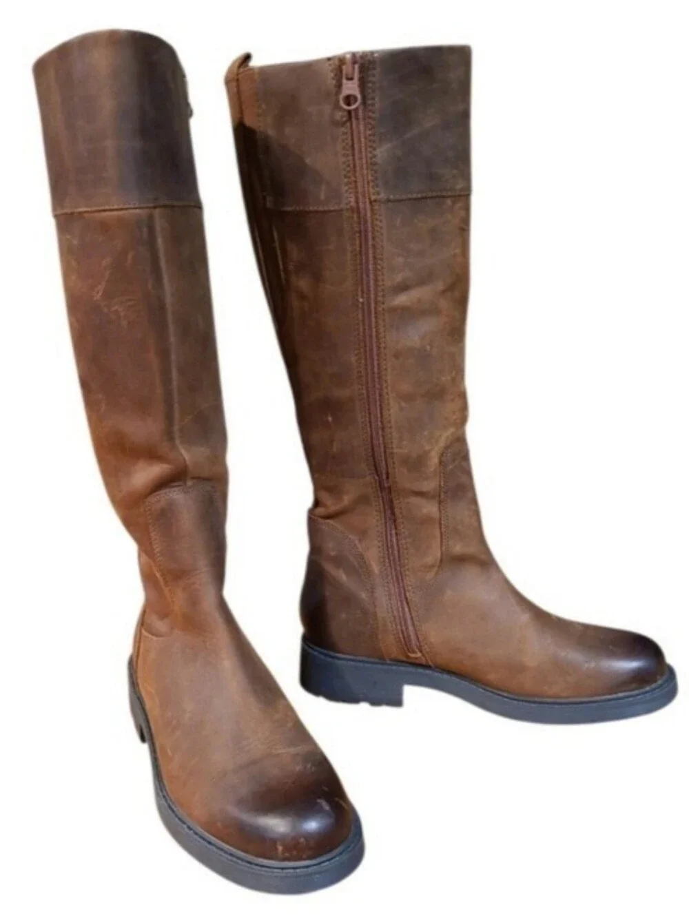 Clarks Orinocco 2 HI Leather Riding Fleece Lined Boots